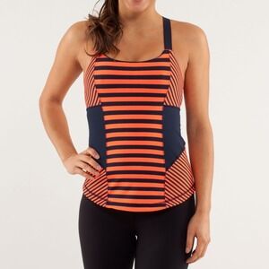 Lululemon‎ | Work It Out Y2K Tank Top in Classic Stripe Light Flare Inkwell